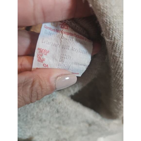 Vintage County Clothing Co. sherpa-style jacket, made in Canada Size Large Fall - Picture 8 of 10